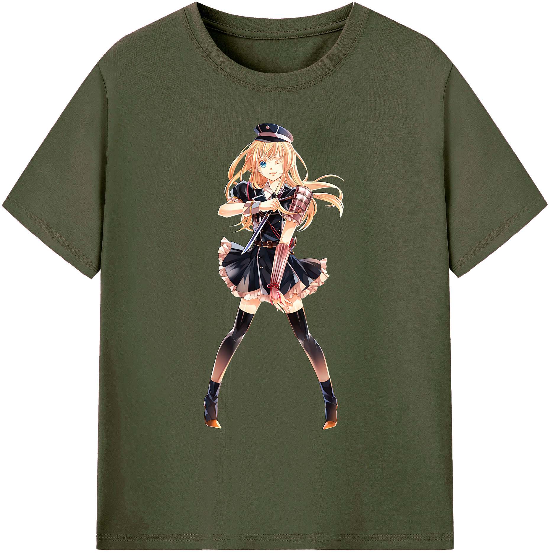 （画像用） 刀剣乱舞 Touken Ranbu 綿100％ メンズ半袖Tシャツ｜肌触りやわらか＆通気性